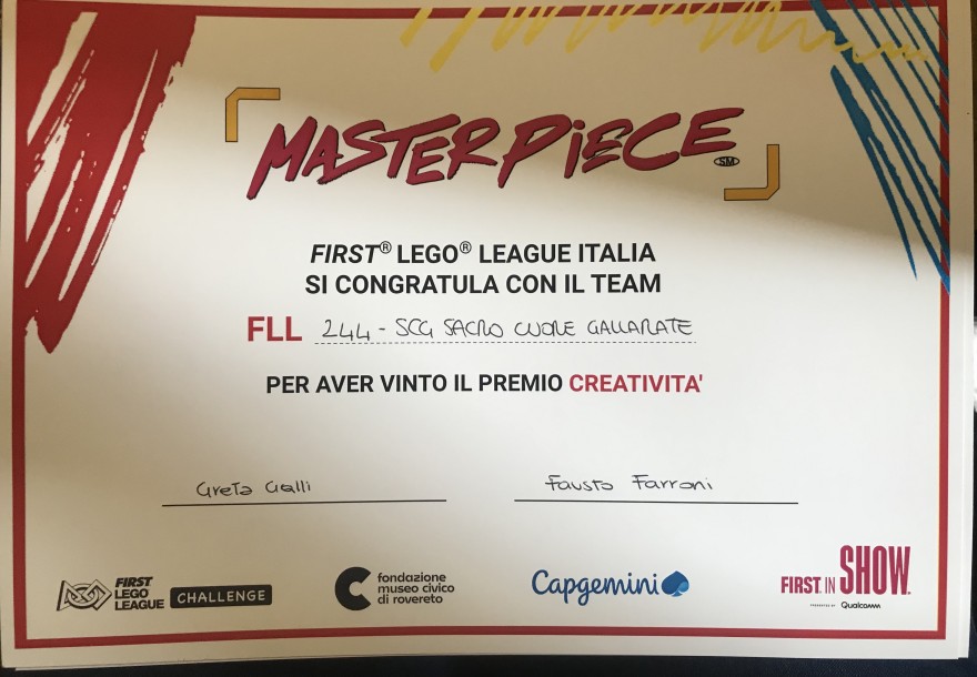 sacro cuore gallarate lego challenge